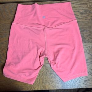 Lululemon Athletica Coral‎ Bike Shorts